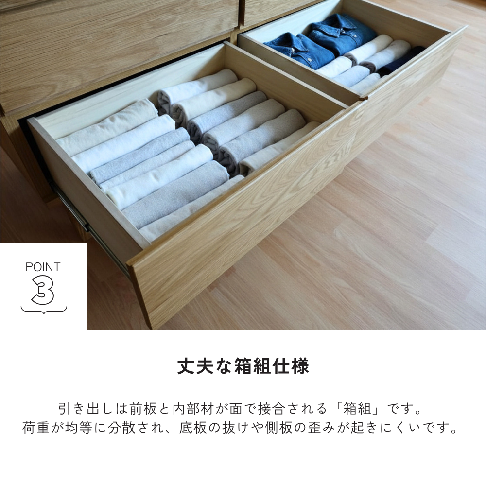 【数量限定価格】-tom- 120-3ローチェスト